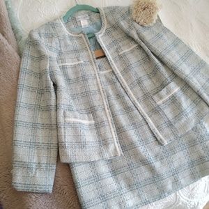 Jaclyn Smith. Tweed suit. Size 8